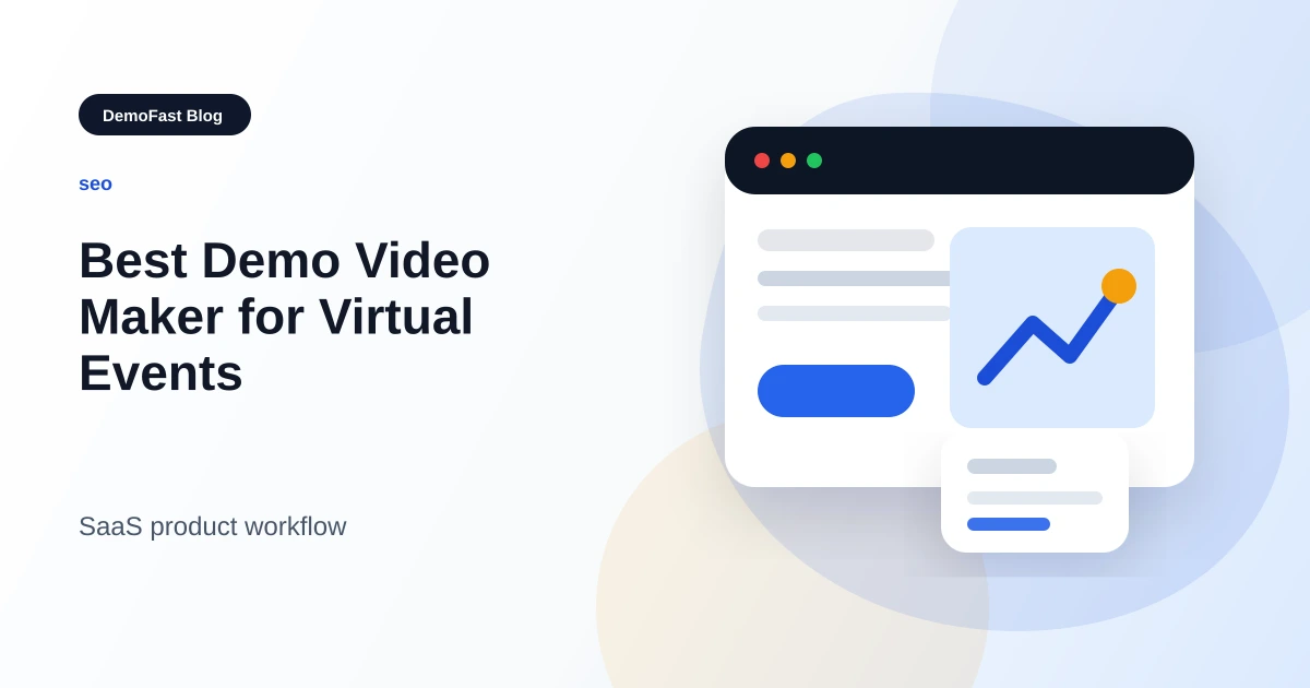 Best Demo Video Maker for Virtual Events