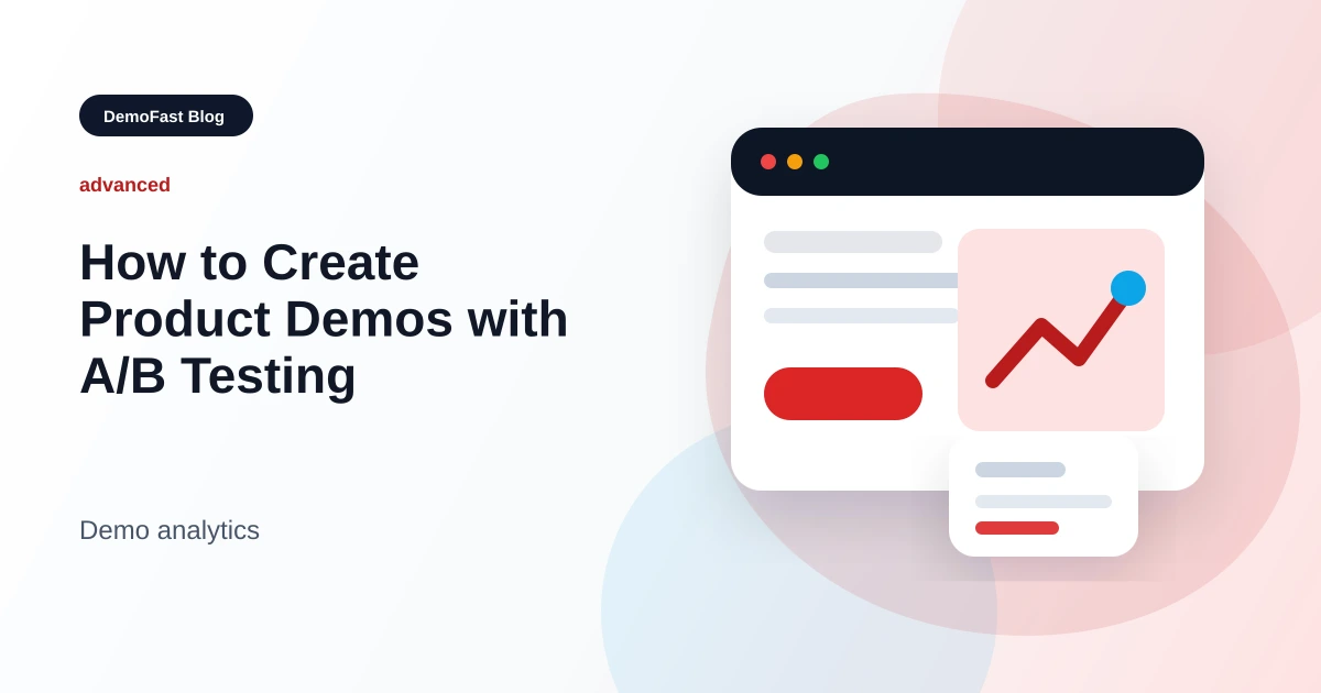 How to Create Product Demos with A/B Testing