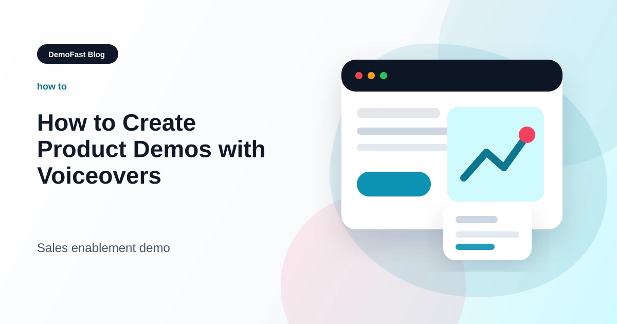 How to Create Product Demos with Voiceovers
