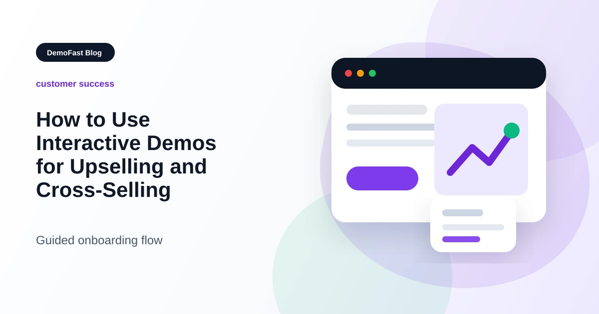 How to Use Interactive Demos for Upselling and Cross-Selling