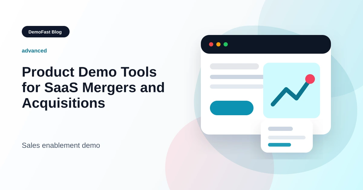 Product Demo Tools for SaaS Mergers and Acquisitions
