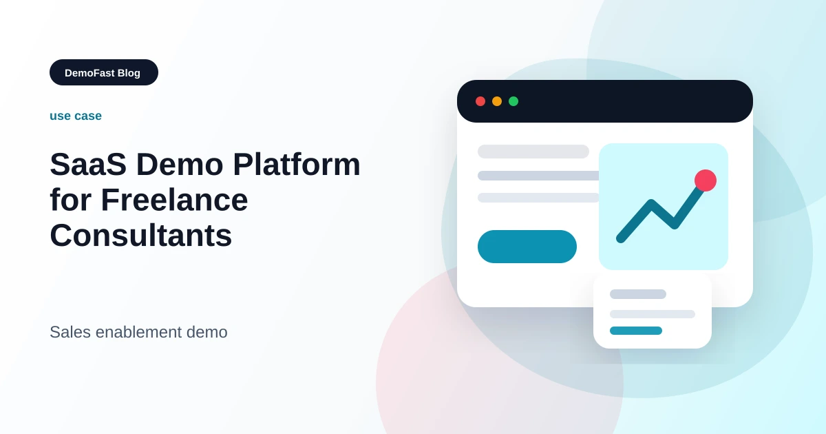 SaaS Demo Platform for Freelance Consultants